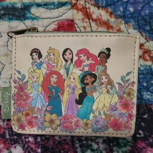 Disney Princess Floral Coin Purse